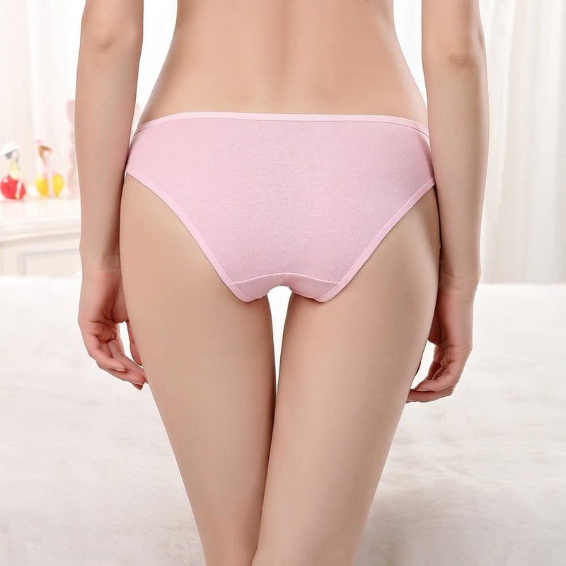 sexy women cotton underwear briefs lace transparent 6 pcs/lot