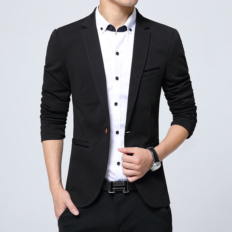 Slim Fit Casual Blazer Suit For Men JACKETS