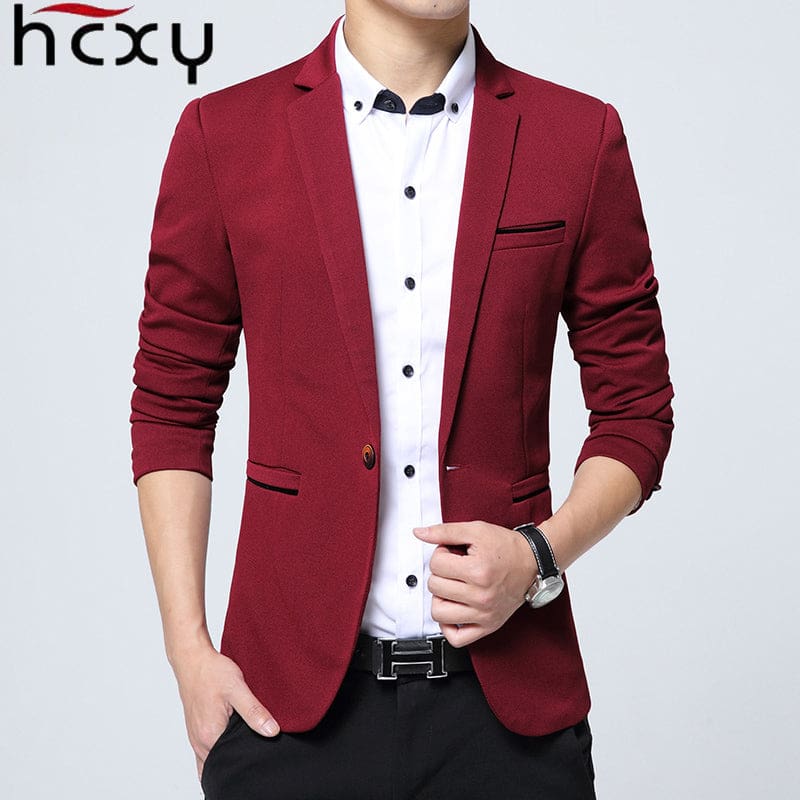 Slim Fit Casual Blazer Suit For Men JACKETS