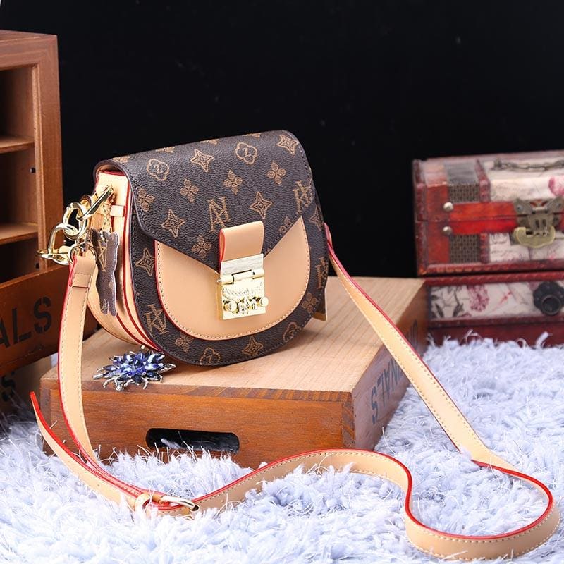 small round shoulder messenger handbags