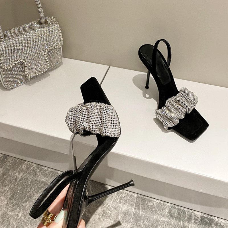 star style luxury rhinestones elegant stiletto high heels