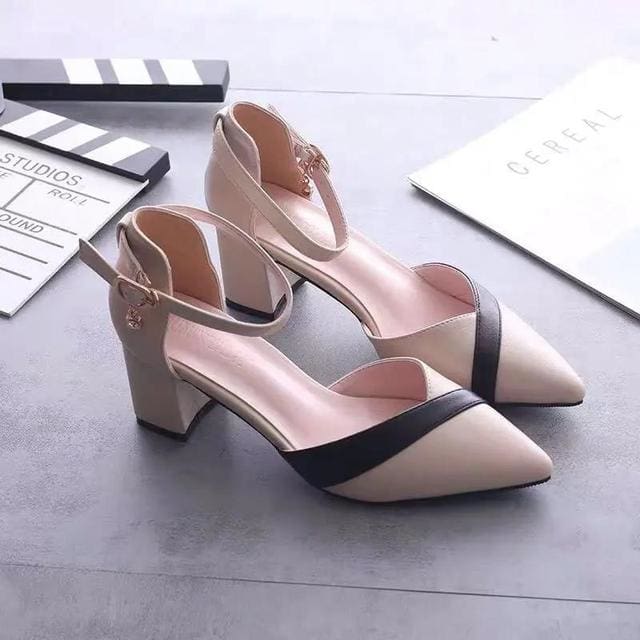 string bead pointed toe women dress shoes