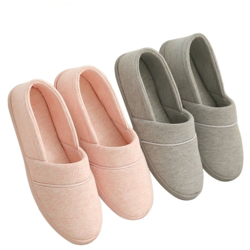 thermal cotton-padded soft outsole indoor slippers for women
