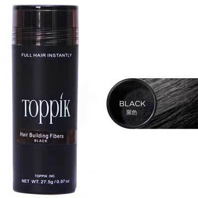 toppik hair building fibers 27.5g black