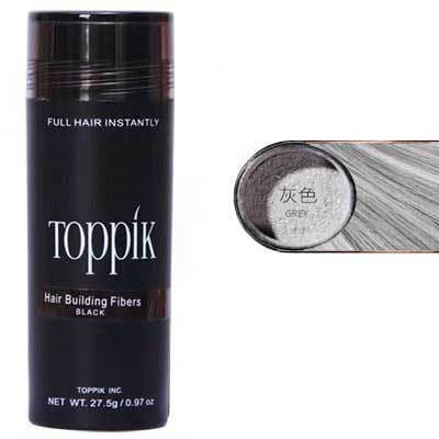 toppik hair building fibers 27.5g gray