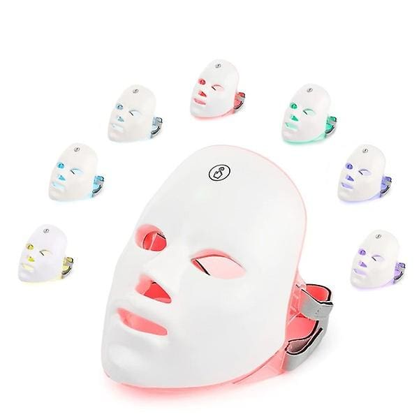 USB Charge LED Facial Mask Photon Therapy BEAUTY