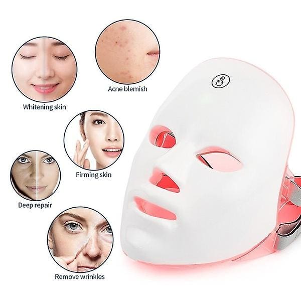 USB Charge LED Facial Mask Photon Therapy BEAUTY