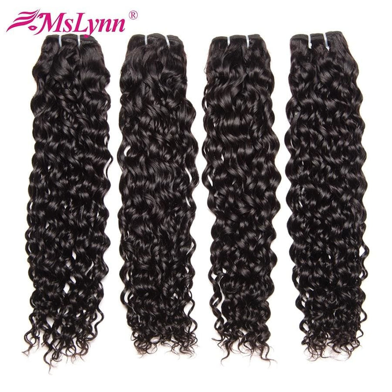 water wave bundles brazilian hair