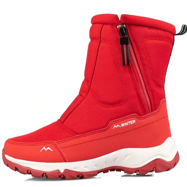 waterproof non slip thick fur winter snow boots