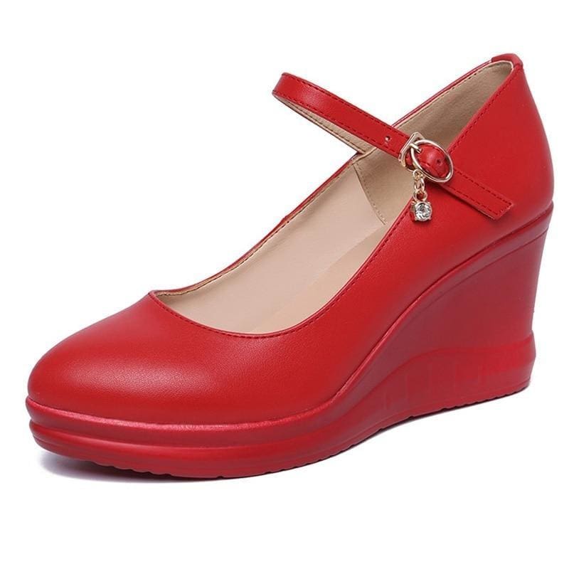 wedges platform high heels shoes for women