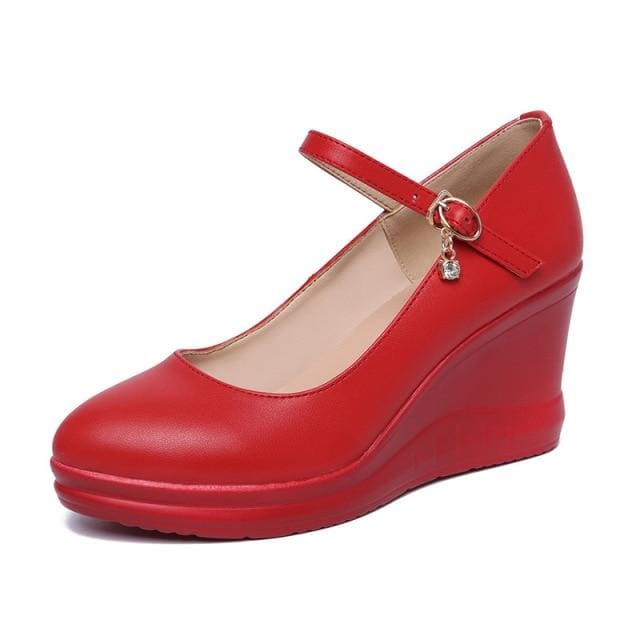 wedges platform high heels shoes for women