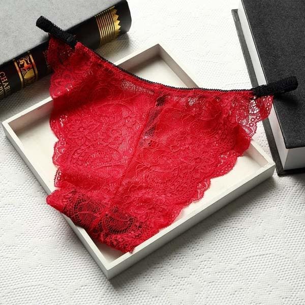 woman underwear sexy lace breathable transparent femme panty