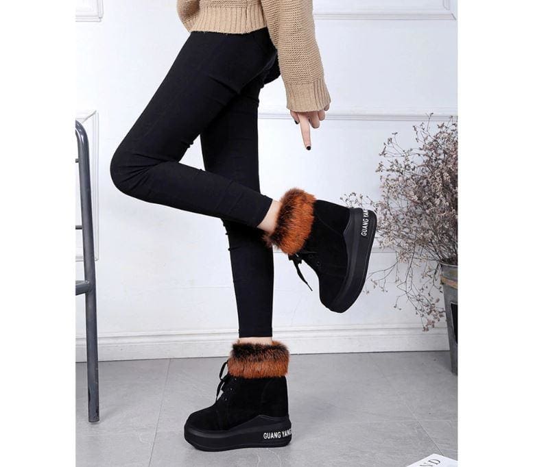 women designer warm winter boot